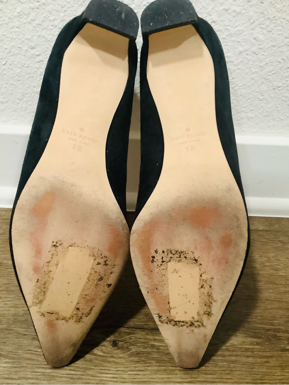 kate spade Black Suede Pointed Heels / Used only few times - Picture 7 of 7